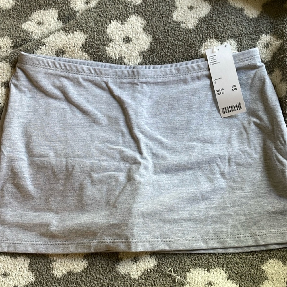 Brand new mini grey skirt. Urban outfitters